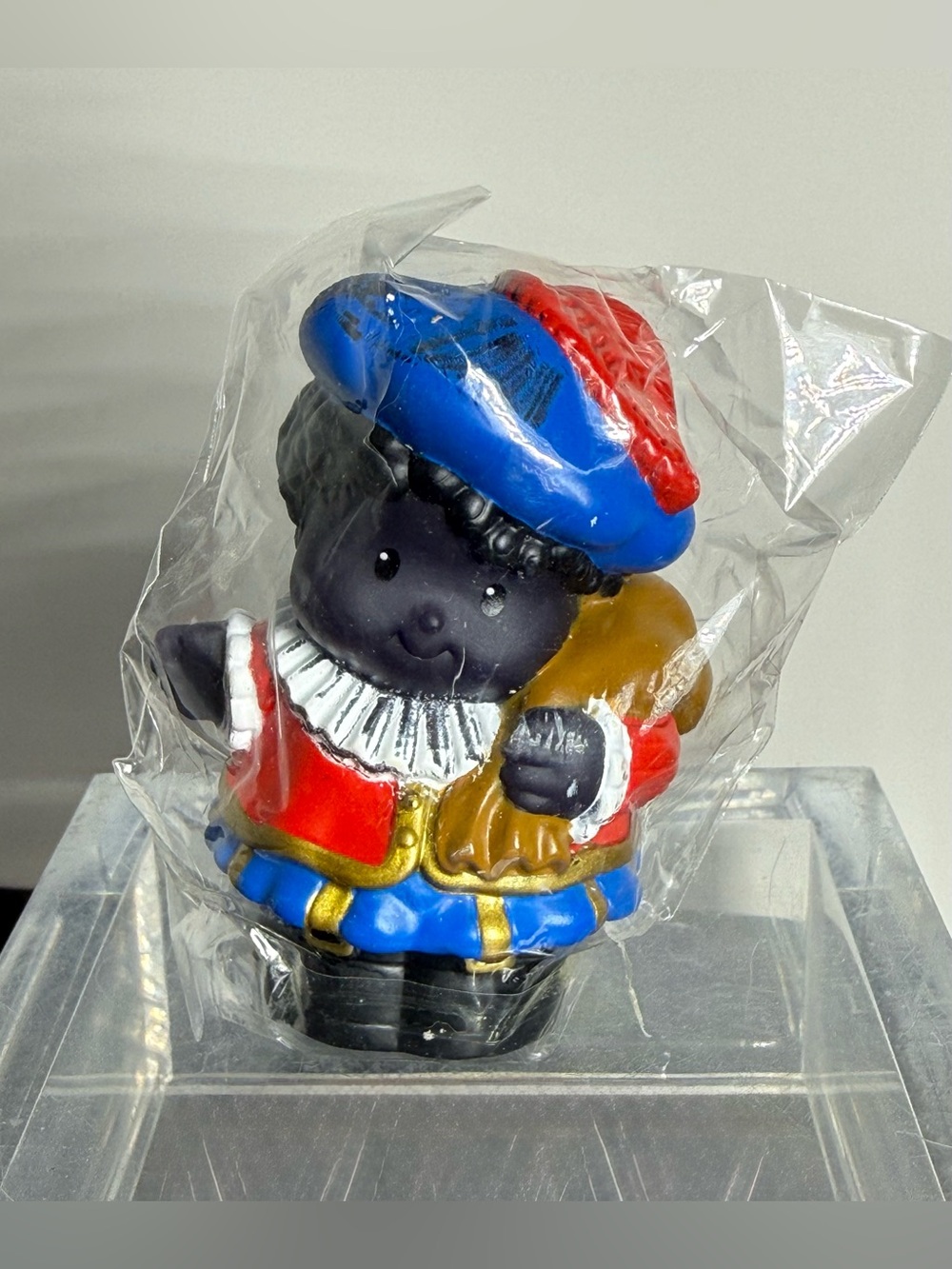 Rare Fisher-Price Little People Zwarte Piet Figure (Discontinued) - NIP